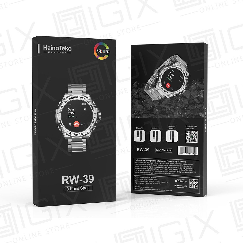 ساعت هوشمند هاینو تکو مدل RW-39