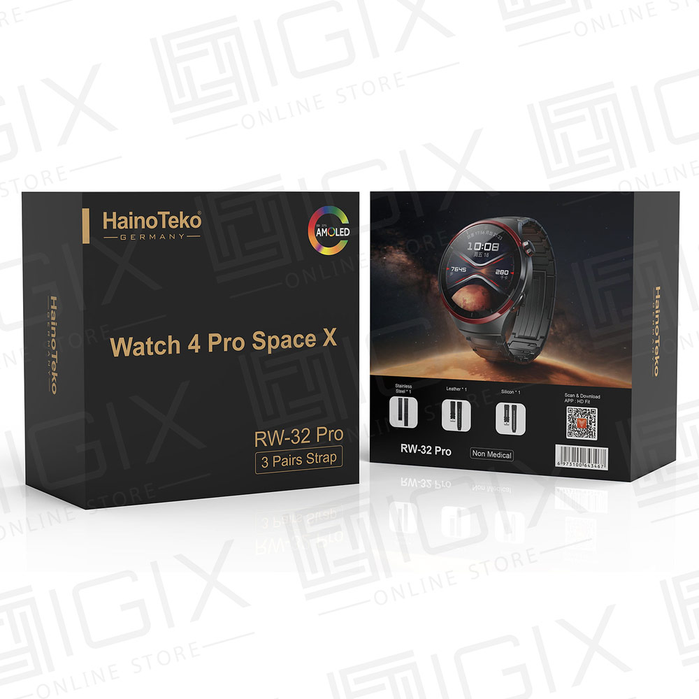 ساعت هوشمند هاینوتکو watch 4 pro space x