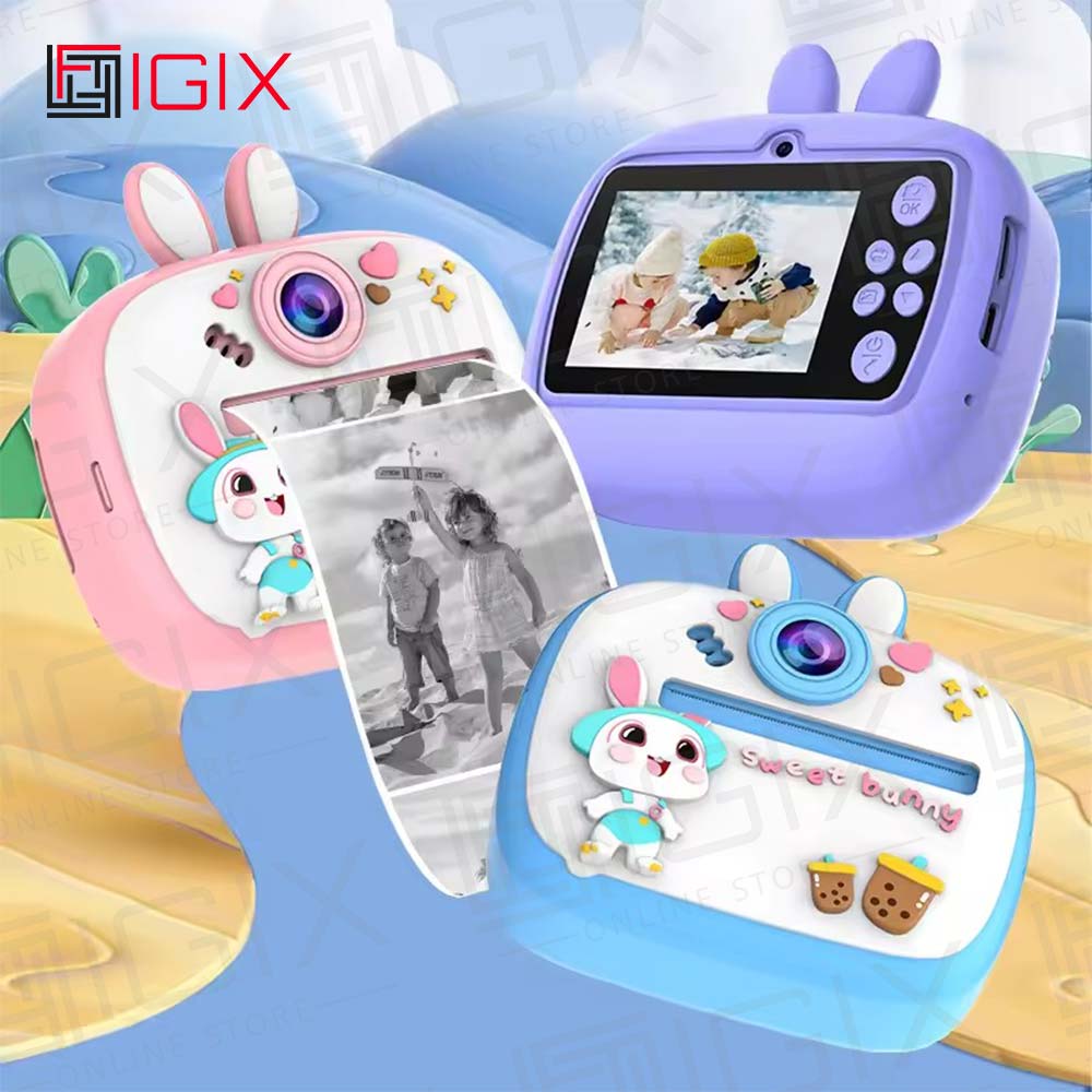 CLICK CLACK KIDS CAMERA 1-1-6 دوربین عکاسی چاپ سریع click clack