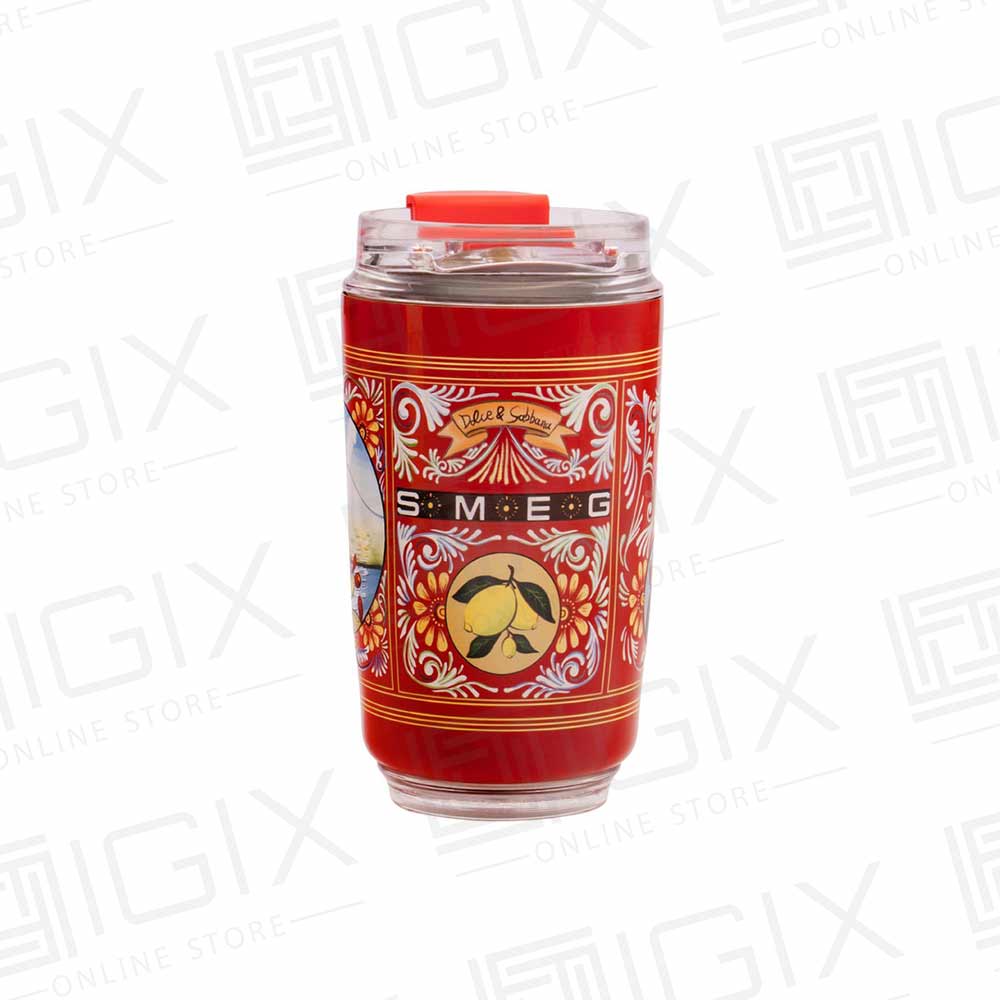 smeg mug 2-1-1-1 ماگ سفری اسمگ دولچه گابانا مدل لیمو