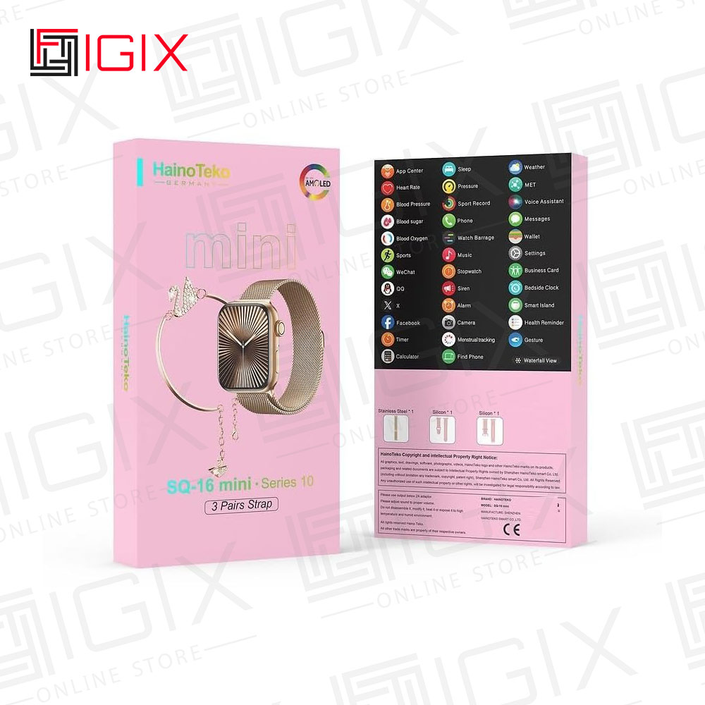 ساعت هوشمند هاینوتکو مدل SQ-16 Mini