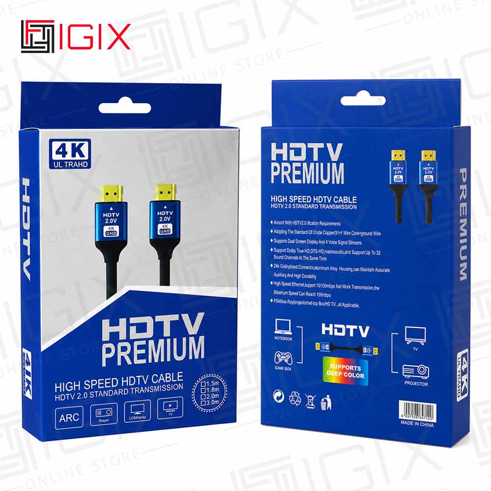 کابل HDMI اچ دی تی وی پریمیوم 4K