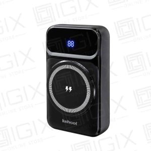 پاوربانک وایرلس 22.5 وات کی هول مدل KH-H40C ظرفیت 20000 میلی آمپر ساعت