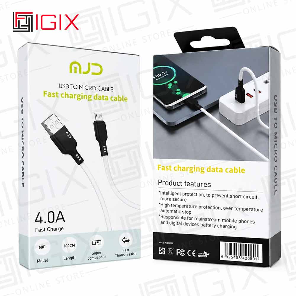 کابل USB به MicroUSB ام جی دی m01